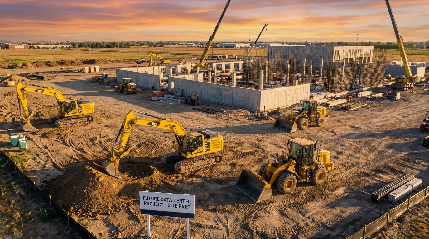 2026 Construction Equipment Market Outlook: Data Centers Drive Demand Amid Economic Headwinds