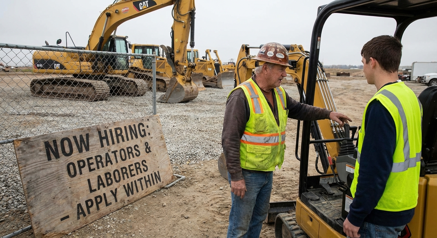 The Operator Shortage Crisis: How Construction Is Adapting in 2026