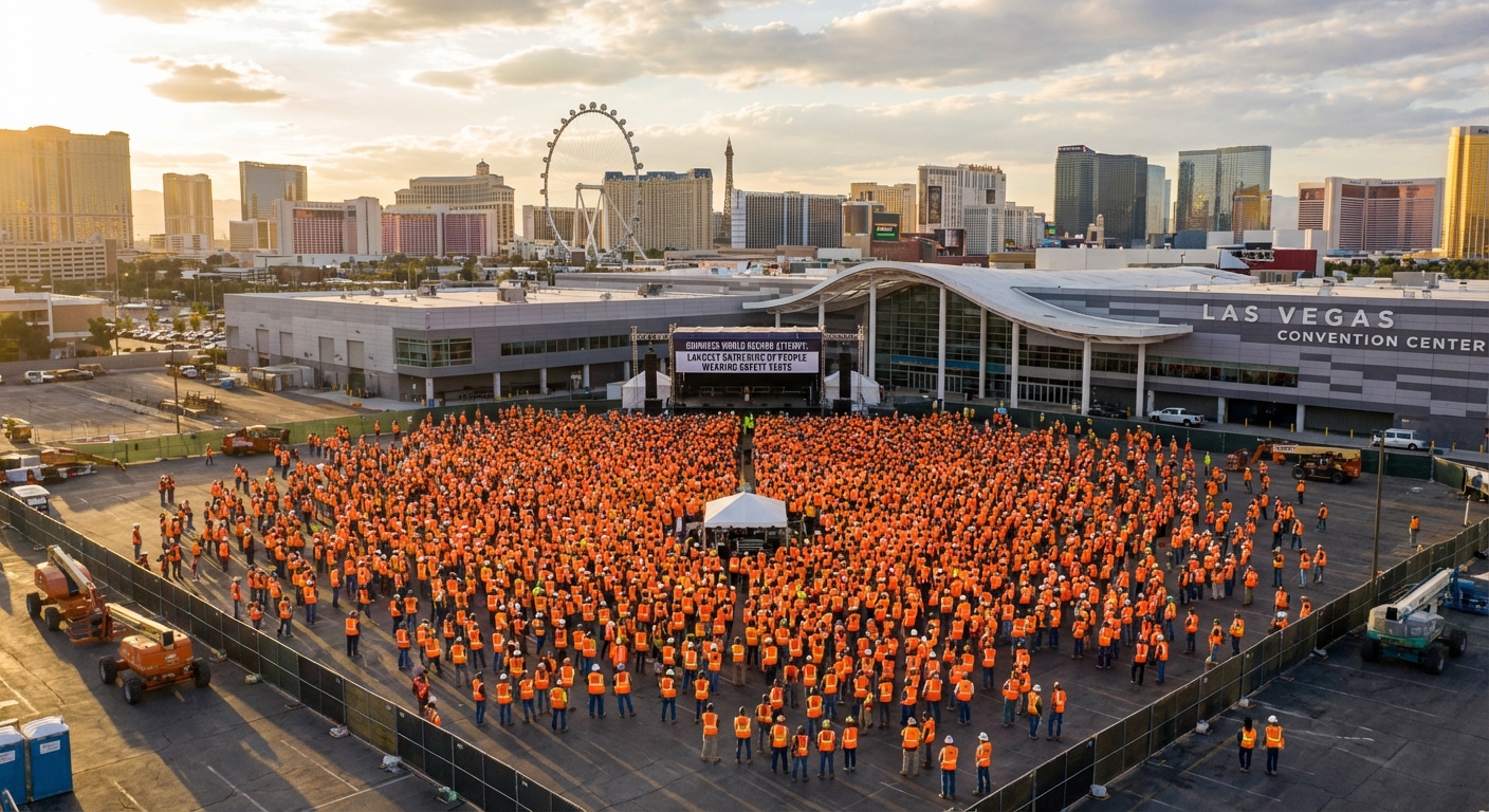 CONEXPO-CON/AGG 2026 to Attempt Guinness World Record for High-Vis Vests