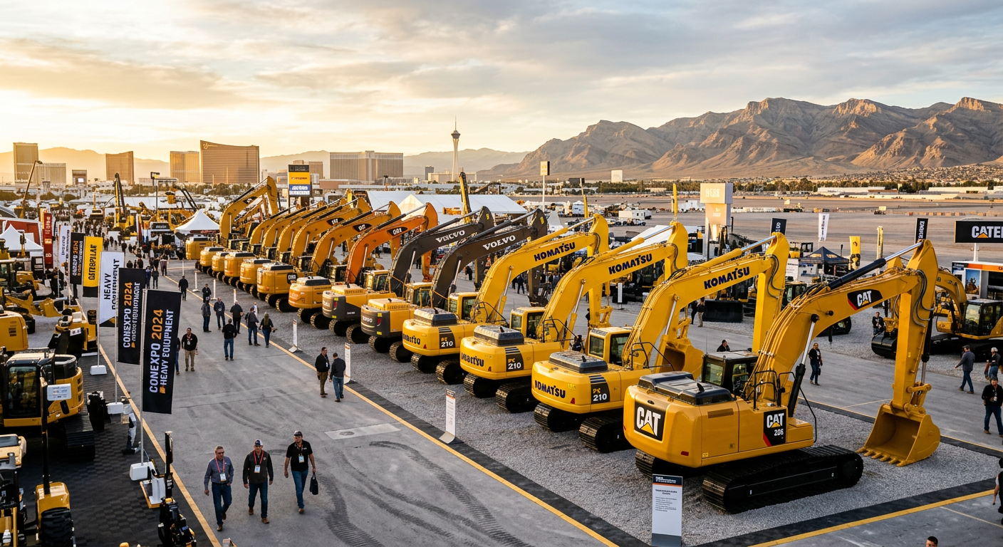 The Excavator Arms Race Is Real: Five OEMs Drop New Models Ahead of CONEXPO