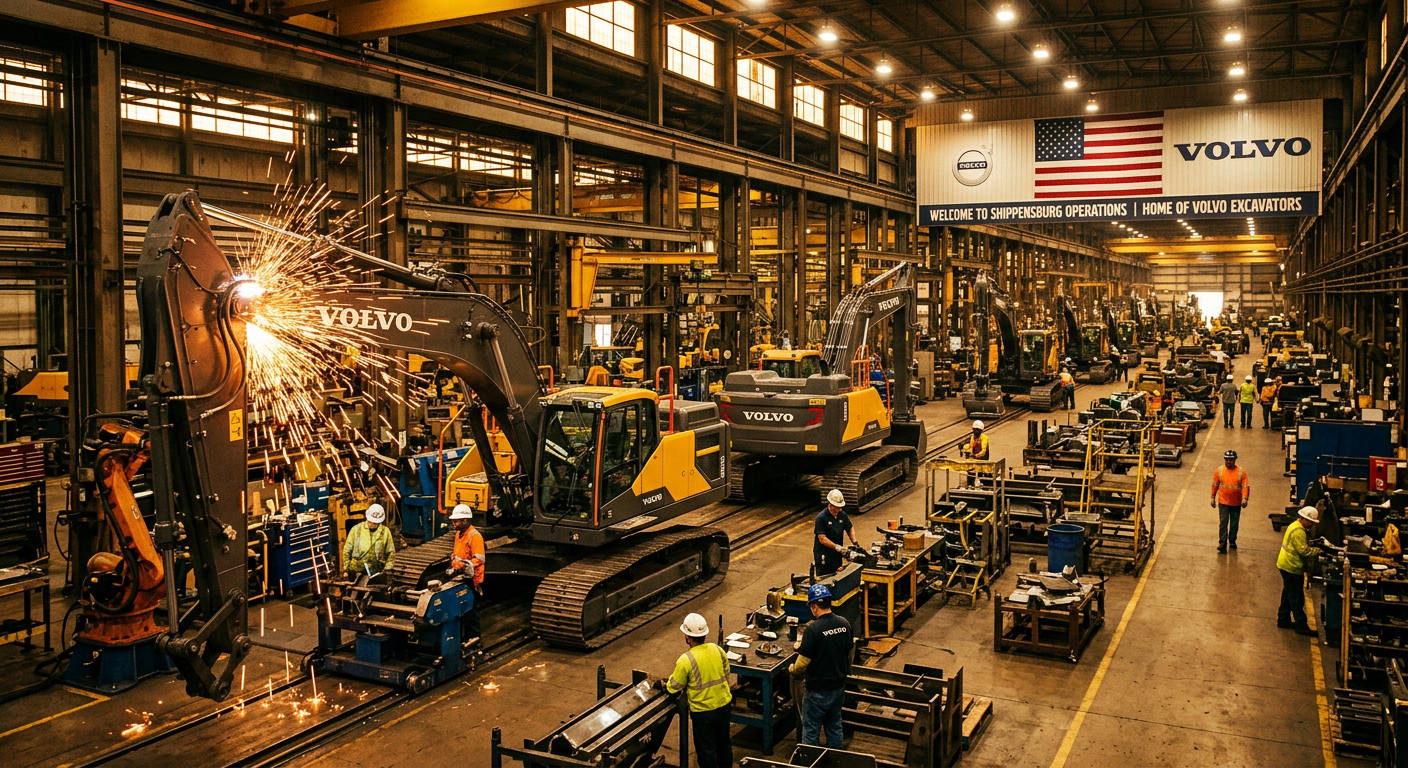 Volvo CE Is Betting $1.2 Billion That North America Needs Its Own Iron