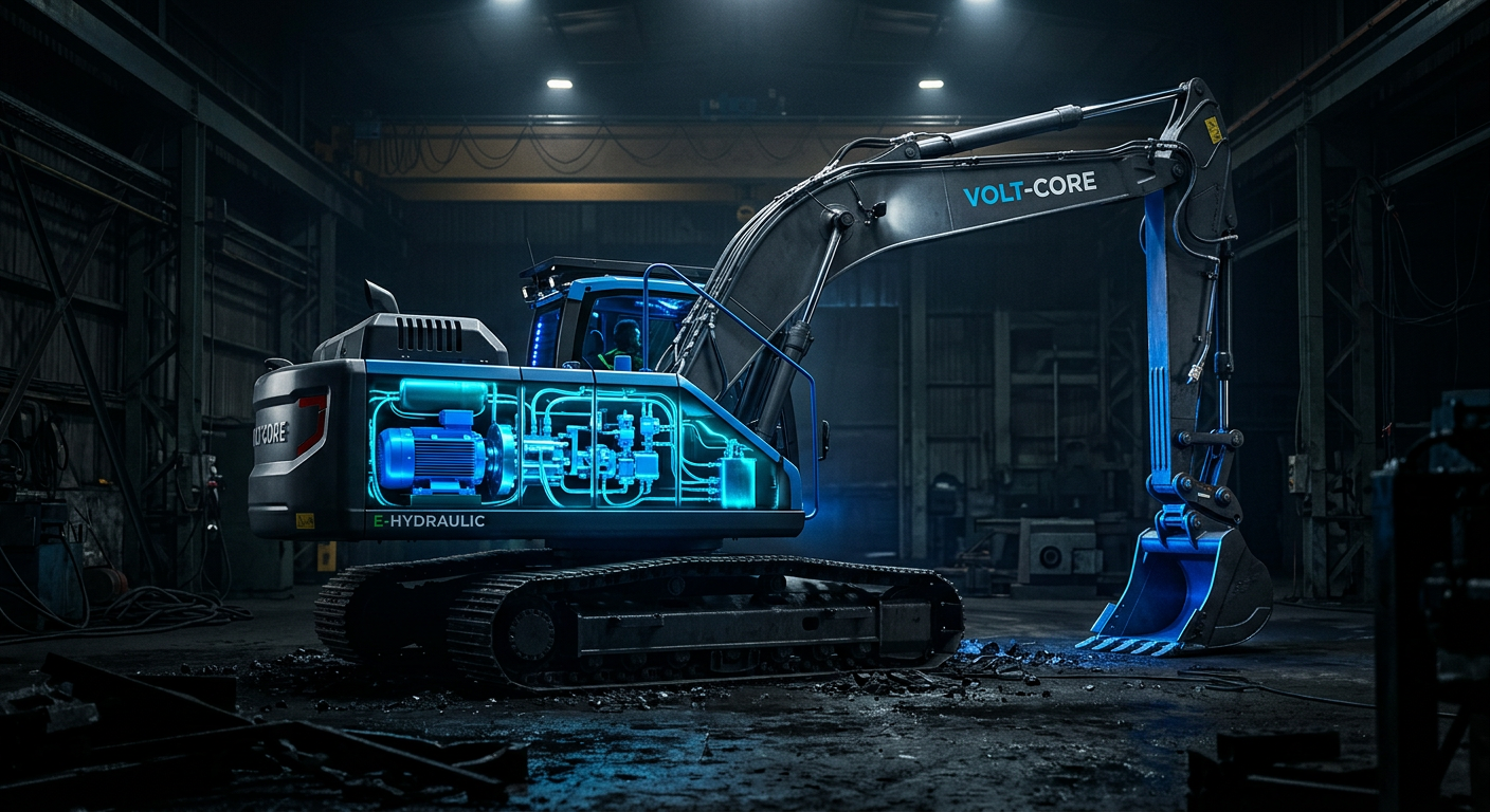 Bosch Rexroth and Kawasaki Sign Deal to Build the Next Generation of Excavator Power Systems