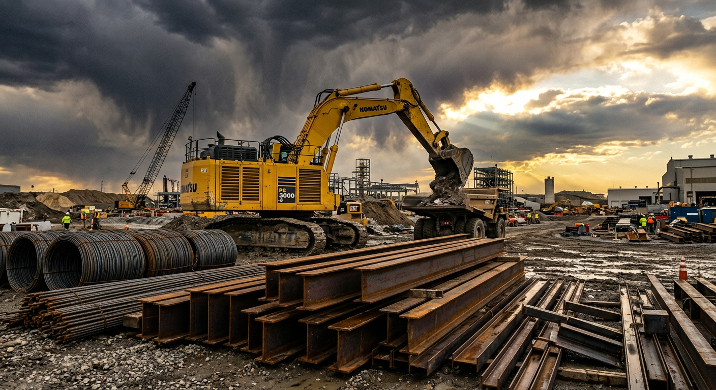 The Tariff Tax on Dirt: What 50% Steel Duties Actually Cost You Per Hour