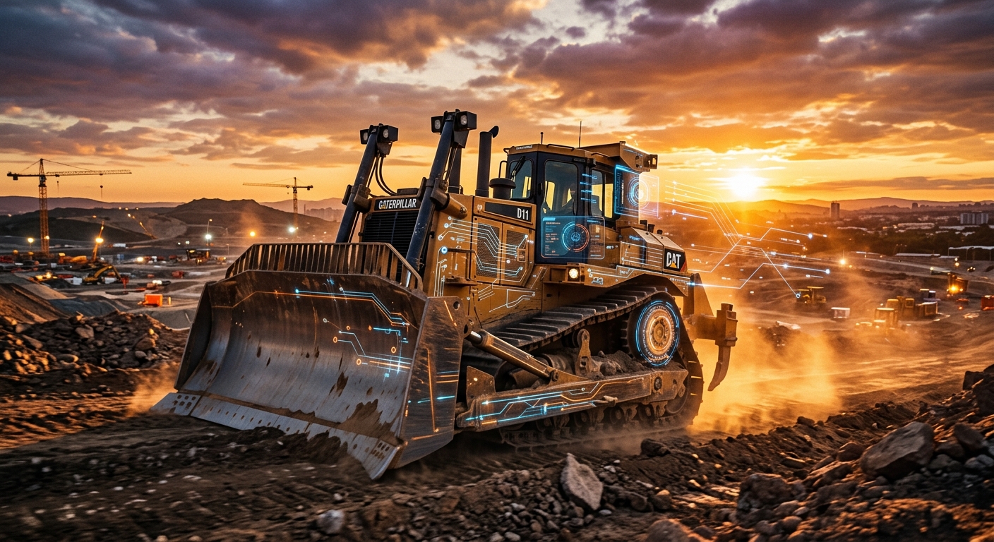 Caterpillar and NVIDIA Are Building the AI-Powered Jobsite. Here's What It Actually Looks Like.