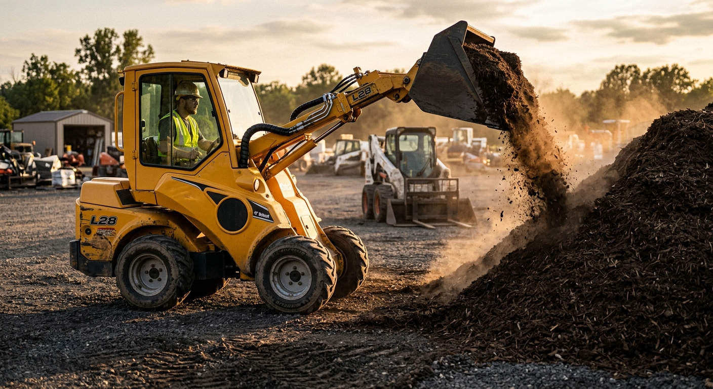 Compact Wheel Loaders Are Quietly Eating Skid Steer Work — And the Math Backs It Up