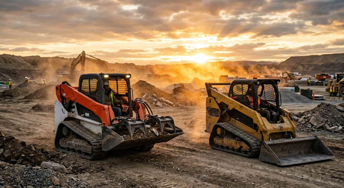 Bobcat and Caterpillar Are Fighting Over the Brains Inside Compact Machines