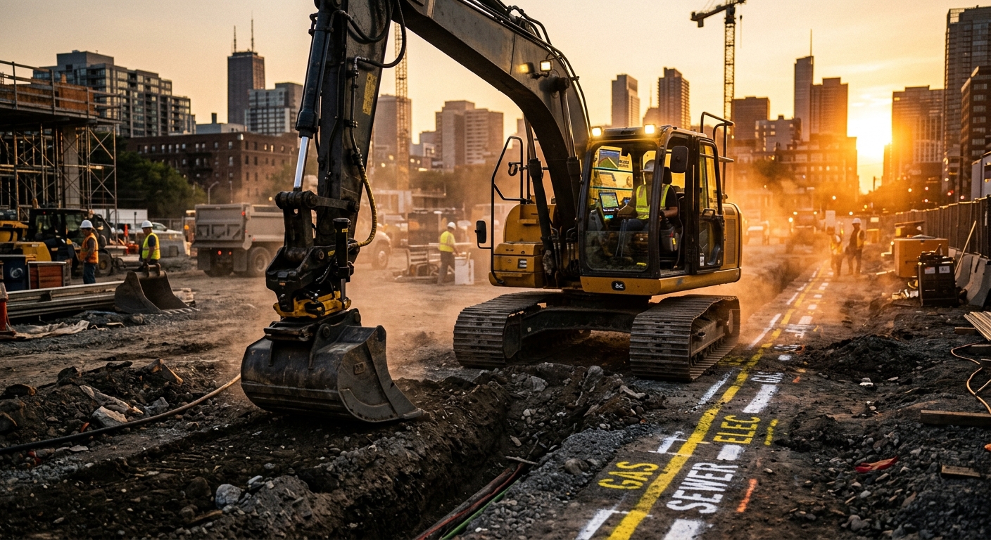 Excavators Are Turning Into Control Systems With Tracks