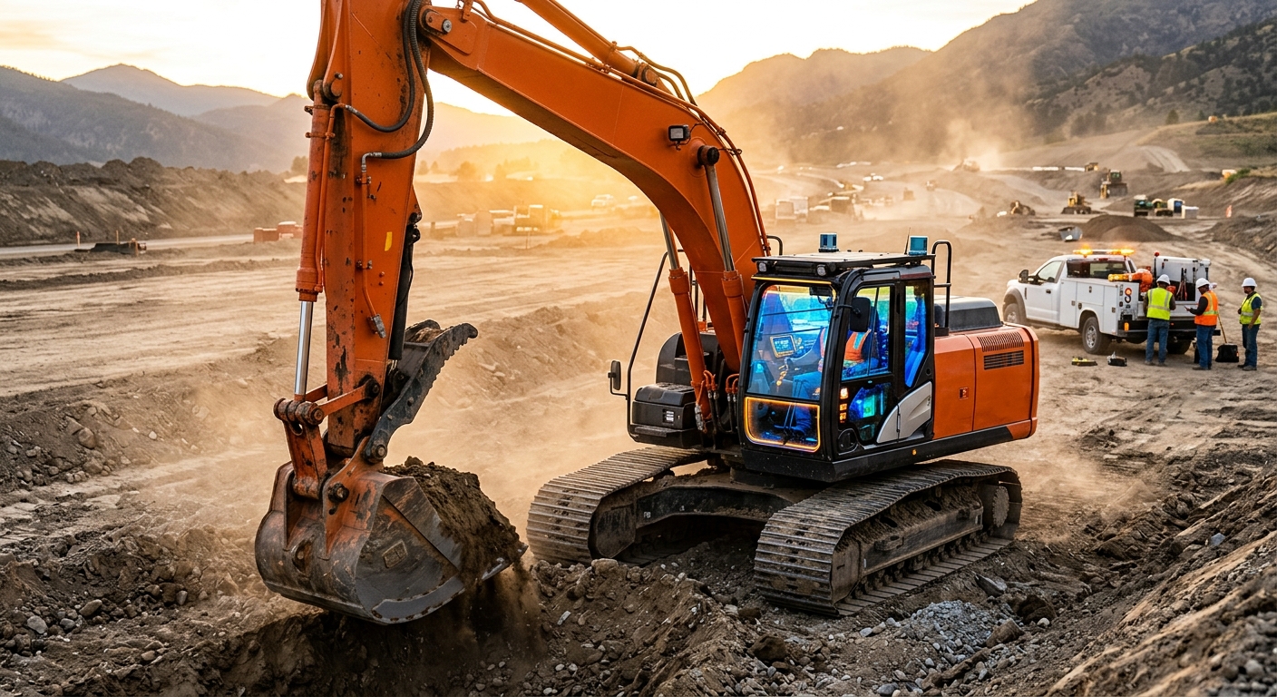 Electronic Hydraulics Are Coming for Excavators. The Service Department Better Be Ready.