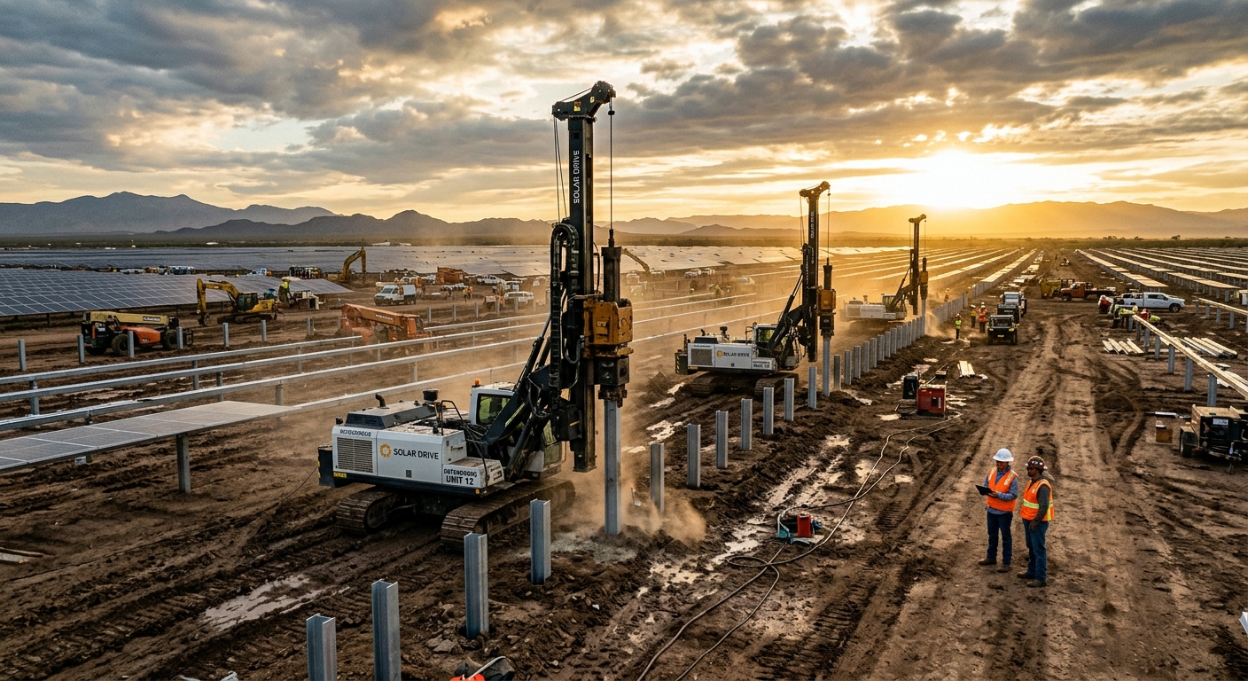Autonomous Equipment Is Finding Its First Real Job in Solar Construction