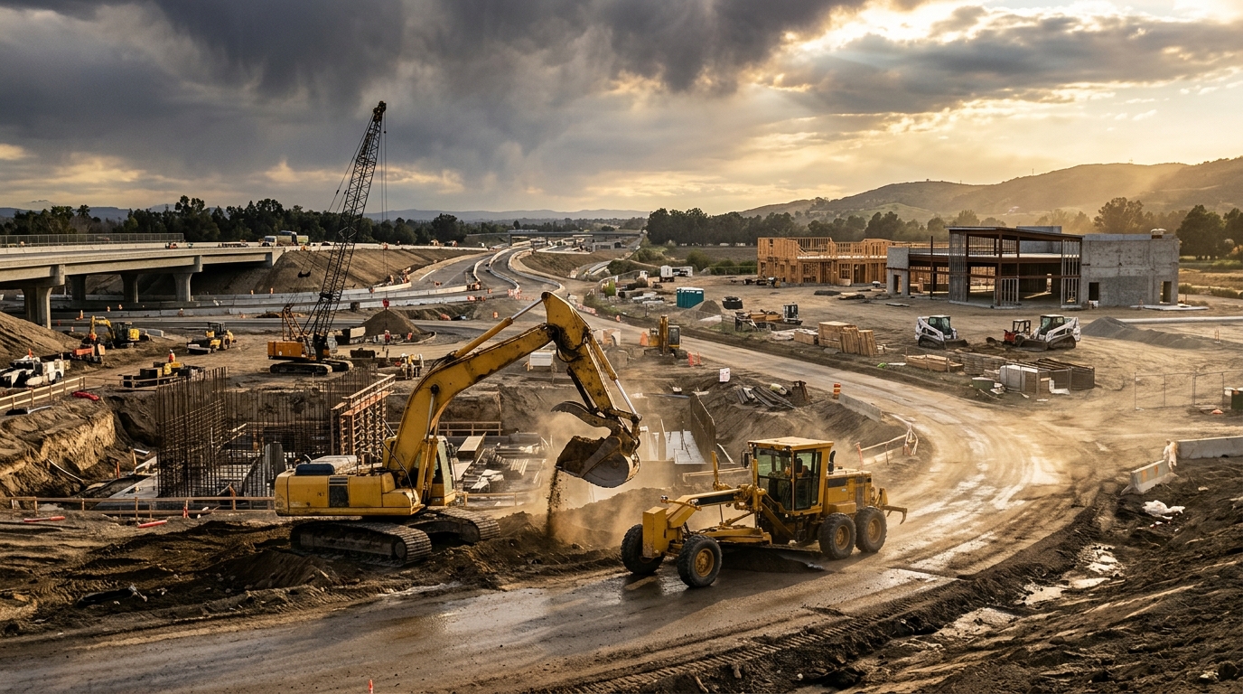 Construction Spending Is Sending a Split Signal to Equipment Owners
